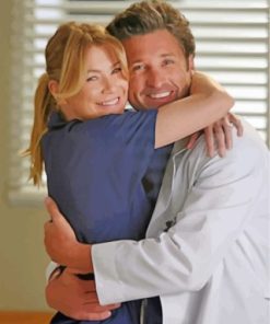 Derek Shepherd And Meredith Grey Paint By Numbers