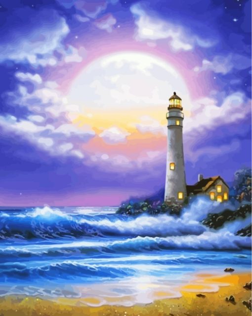 Dreams Lighthouse Paint By Numbers