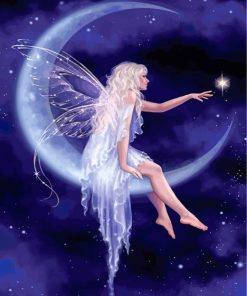 Fairy Moon paint by numbers