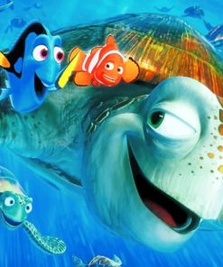 Finding Nemo Disney paint by numbers