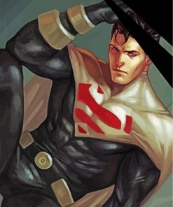 Justice Lord Superman paint by numbers