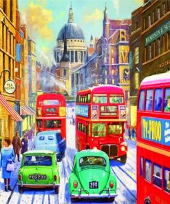 Beautiful London paint by numbers