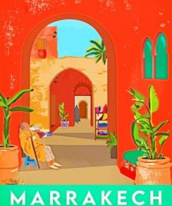 Marrakesh Paint By numbers