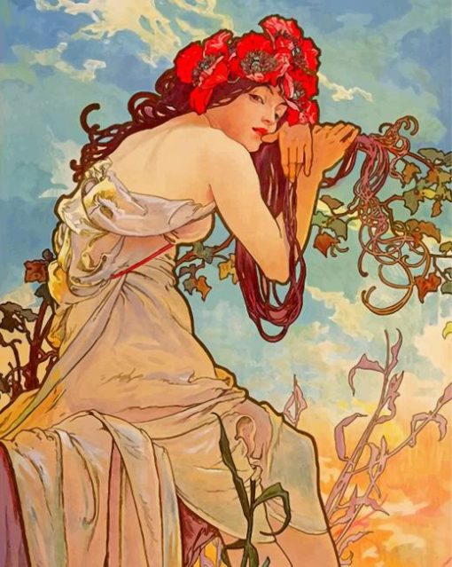 mucha Paint by numbers