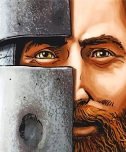 Ned Kelly Art paint by numbers