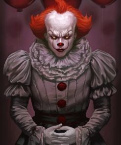 Pennywise It paint by numbers