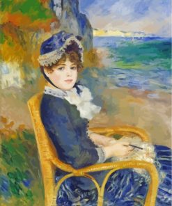 Pierre Auguste Renoir By The Seashore paint by numbers