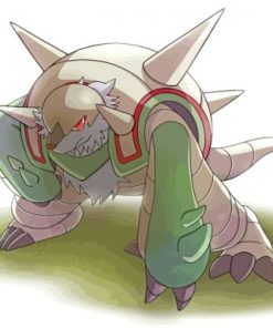 Pokemon Chesnaught paint by numbers