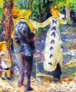 The Swing Pierre Auguste Renoir paint by numbers