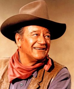 The Legend John Wayne paint by numbers