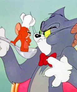 Tom And Jerry paint by numbers