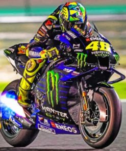 Valentino Rossi paint by numbers