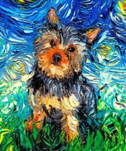 Yorkshire Terrier paint by numbers