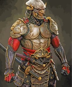 Yoshimitsu Samurai Paint By Numbers