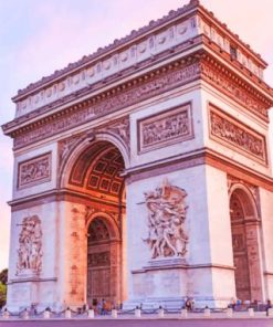 Arc De Triomphe paint by numbers