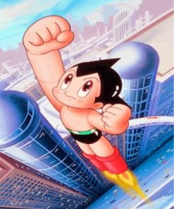 Astro Boy Paint By Numbers