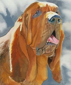 Bloodhound Dog Paint By Numbers