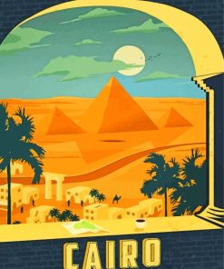 Cairo Egypt Paint By Numbers