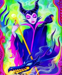 Disney Maleficent Paint By Numbers