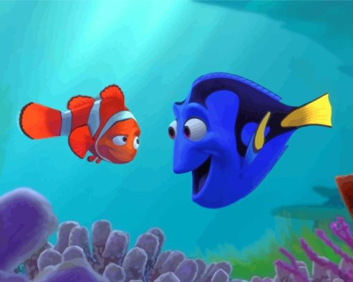 Finding Dory Animation Paint By Numbers