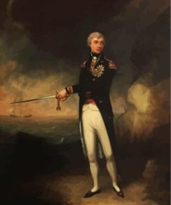 Horatio Nelson 1st Viscount paint by numbers