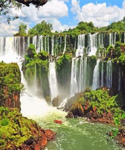 Iguazu Falls Argentina Paint By Numbers