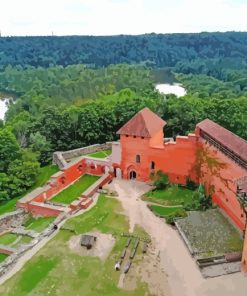 Sigulda Latvia Paint By Numbers