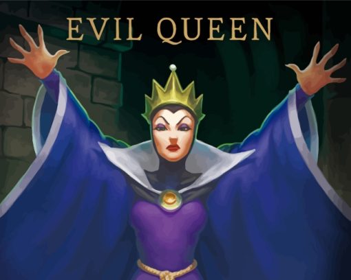 The Evil Queen Paint By Numbers