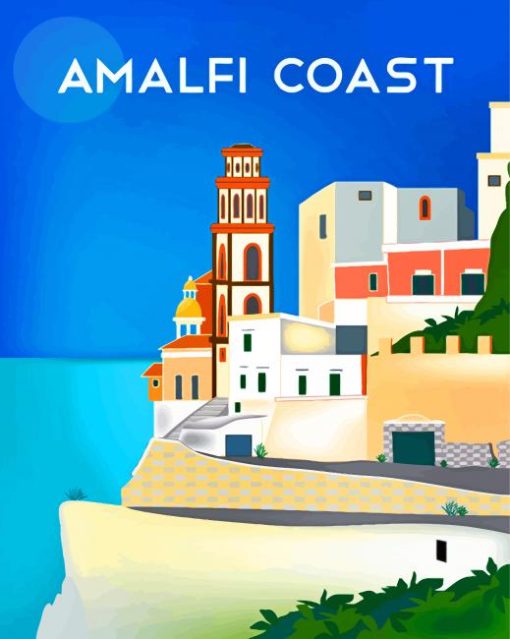 Amalfi Coast Paint By Numbers