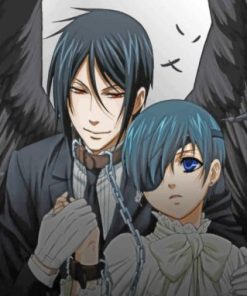 Black Butler Anime paint by numbers