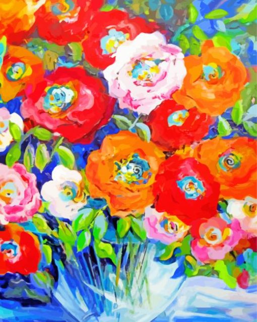 Bouquet Of Flowers Paint By Numbers