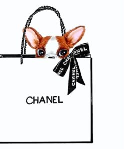 Chanel Chihuahua Paint By Numbers