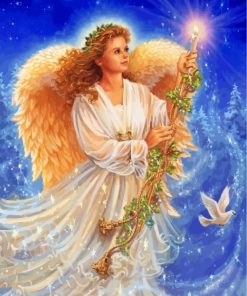 Christmas Angel Paint By Numbers