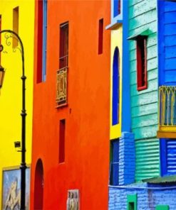 Colorful Argentina Paint By Numbers