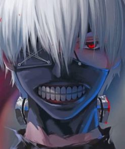 Ken Kaneki paint by numbers