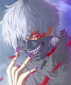 Kaneki Tokyo Ghoul paint by numbers