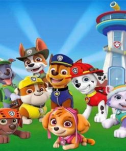 Animations, cartoons, dogs, Paw Patrol