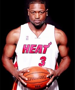 Dwyane Wade Paint By Numbers