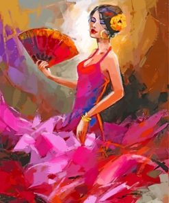 Flamenco Lady Paint By Numbers