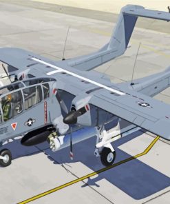 Grey Ov 10a Paint By Numbers