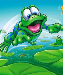 Happy Frog Paint By Numbers