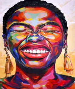 Happy African Paint By Numbers