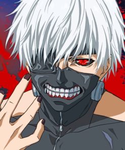 Kaneki Tokyo Ghoul Paint By Numbers