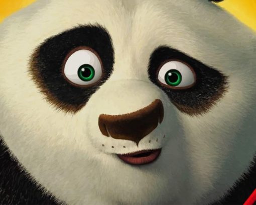 Kung Fu Panda Paint By Numbers