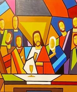 Last Supper Pop Art Paint By Numbers