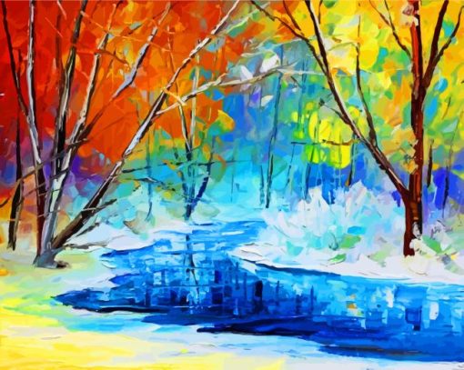 Lost In Winter Paint By Numbers