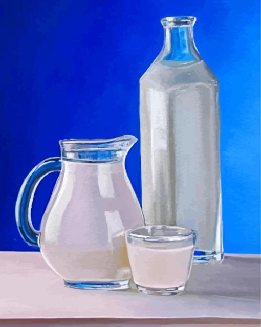 Milk Still Life Paint By Numbers