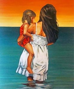 Mother And Daughter Paint By Numbers