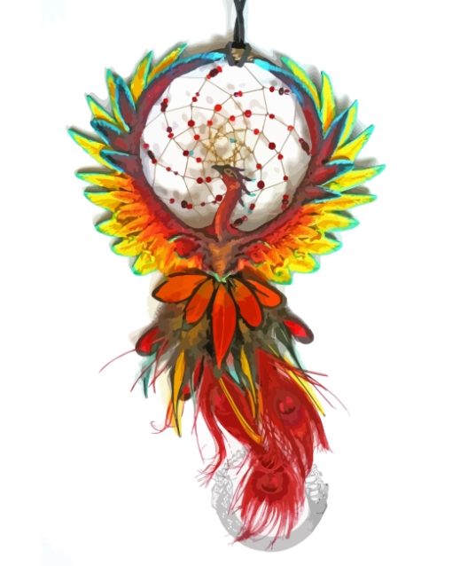 Phoenix Dream Catcher Paint By Numbers