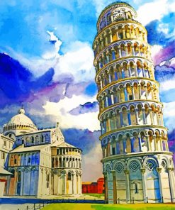 Pisa Art Paint By Numbers